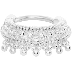 16G 3/8 Debutante Fashion Hinged Septum Ring