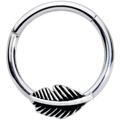 16G 3/8 Floating Feather Hinged Segment Ring