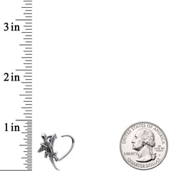 16G 3/8 Climbing Dragon Right Heart Closure Ring