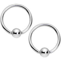 14G 9/16 5/16 Aqua Gem Hearts BCR Barbell Nipple Ring Set