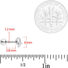 16G 1/4 Ring of Planet Saturn Cartilage Tragus Earring