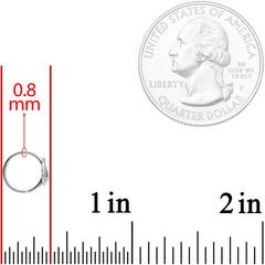 20G 5/16 Planet Saturn Seamless Circular Ring