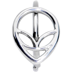 20G 5/16 Outer Space Alien Seamless Circular Ring