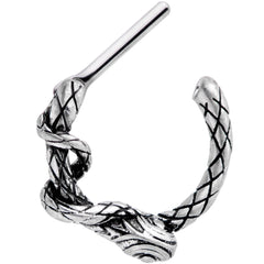 16G 5/16 Slithering Snake Septum Clicker