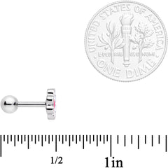 16G 1/4 Sweet Spring Easter Flower Cartilage Tragus Earring