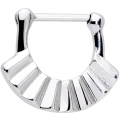 16G 5/16 Graceful Fan Septum Clicker
