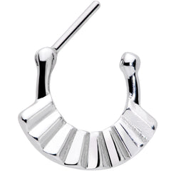 16G 5/16 Graceful Fan Septum Clicker
