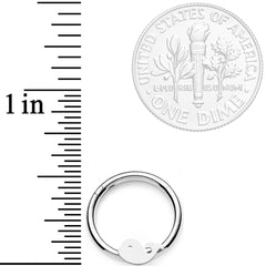 16G 3/8 Whale of a Hinged Segment Ring