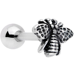 16G 1/4 Busy Bumblebee Cartilage Tragus Earring