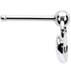20G 1/4 Open Eyed Alien Dangle Nose Bone