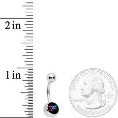 Bisexual Pride Flag Belly Ring