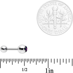 16G 1/4 Bisexual Pride Flag Cartilage Tragus Earring