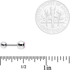 16G 1/4 Pink Blue Transgender Pride Flag Cartilage Tragus Earring