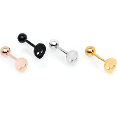 Multicolor Outer Space Aliens Barbell Tongue Ring Set of 4