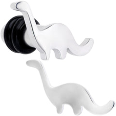 Brontosaurus Dinosaur Single Flare Plug Set 14G to 4G