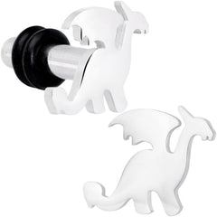Steel Fantasy Dragon Single Flare Plug Set 14G to 2G