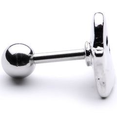 16G 1/4 Spooky Ghost Halloween Cartilage Tragus Earring