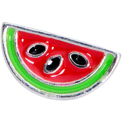 16G 5/16 Green Red Juicy Watermelon Labret Monroe Tragus