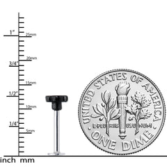 16G 5/16 Sweet Witch Cauldron Halloween Labret Monroe Tragus