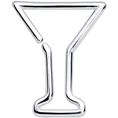 16G 5/16 Bottoms Up Wineglass Erlenmeyer Flask Closure Ring