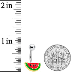 Red Green Tasty Fruit Watermelon Belly Ring