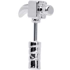 16G 1/4 Claw Hammer Cartilage Earring