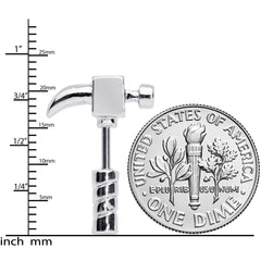 16G 1/4 Claw Hammer Cartilage Earring
