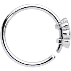 20G 5/16 Rainbow Hippie Flower Nose Hoop