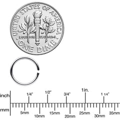 18G 5/16 Seamless Circular Ring Set of 12