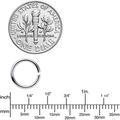 16G 5/16 Seamless Cartilage Ring Set of 12