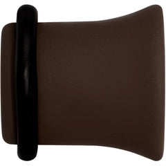 Delicious Dark Brown Matte Acrylic Single Flare Plug Set