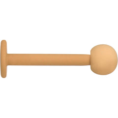 16G 5/16 Tan Acrylic Matte Labret Monroe Tragus