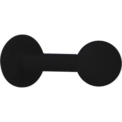 16G 5/16 Black Acrylic Matte Labret Monroe Tragus
