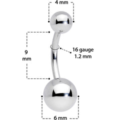 16G 5/16 Grade 23 Titanium Cartilage Curved Barbell