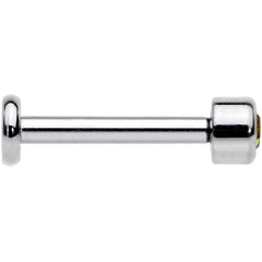 16G 5/16 Vitrail Gem Grade 23 Titanium Internally Threaded Labret