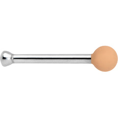 20G 1/4 Tan Matte 2mm Nose Bone