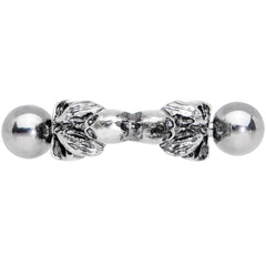 16G 3/8 Scary Skull Halloween Cartilage Cuff