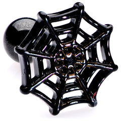 16G 1/4 Black Red Gem Spider Halloween Cartilage Tragus Set of 3