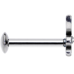 16G 5/16 Licensed Playboy CZ Gem Internally Threaded Labret