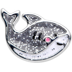 20G 1/4 Sweet Smiling Whale Nose Bone