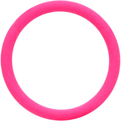 18G 3/8 Pink Matte Cartilage Hinged Segment Ring