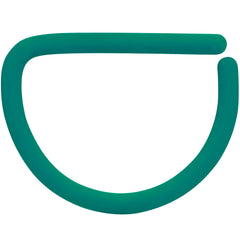 18G 3/8 Teal Matte D Shape Septum Ring