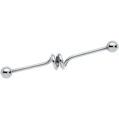 14G Spiral Center Project Barbell 40mm