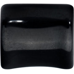 Black Curled Heart Valentines Day Tunnel Plug Set