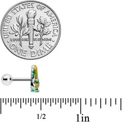 16G 1/4 Summer Corn on the Cob Cartilage Tragus Earring