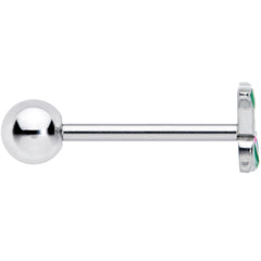 Brilliant Butterfly Barbell Tongue Ring