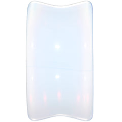 White Opalite Double Flare Plug Set