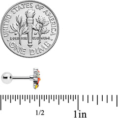 16G 1/4 Cozy Winter Hedgehog Cartilage Tragus Earring