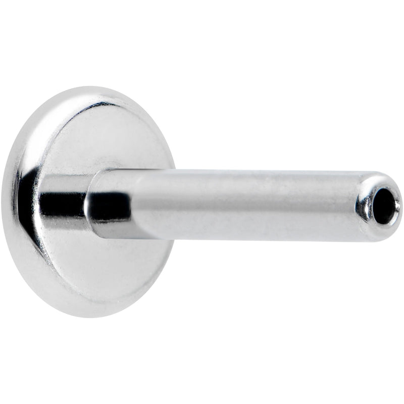 16G 1/4 G23 Titanium Threadless Post Only Labret Tragus
