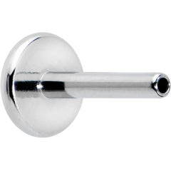18G 1/4 G23 Titanium Threadless Post Only Labret Tragus